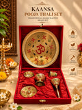 MINAKARI POOJA THALI SET - TRADITIONAL THALI SET