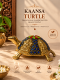 TURTLE: TRADITIONAL HANDCRAFTED BRASS TURTLE